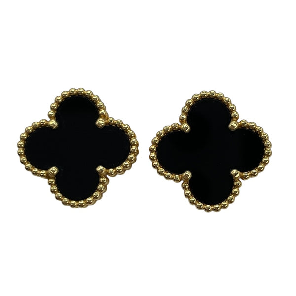 ヴァンクリーフ＆アーペル Van Cleef & Arpels ヴィンテージアルハンブラピアス ゴールド K18YG ジュエリー