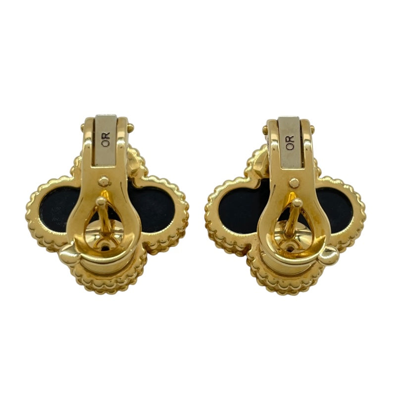 ヴァンクリーフ＆アーペル Van Cleef & Arpels ヴィンテージアルハンブラピアス ゴールド K18YG ジュエリー