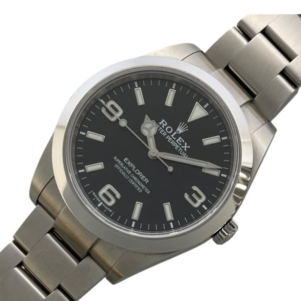 ロレックス ROLEX エクスプローラー 1  214270 ブラック SS 自動巻き メンズ 腕時計