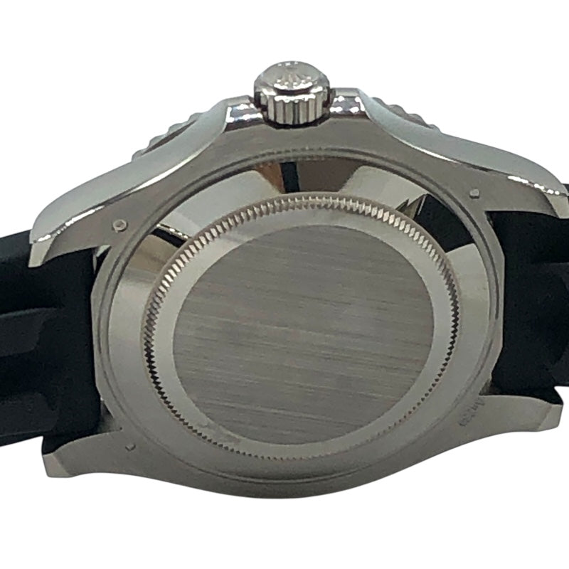 ロレックス ROLEX ヨットマスター42 226659 ブラック K18ホワイトゴールド G750WG メンズ 腕時計
