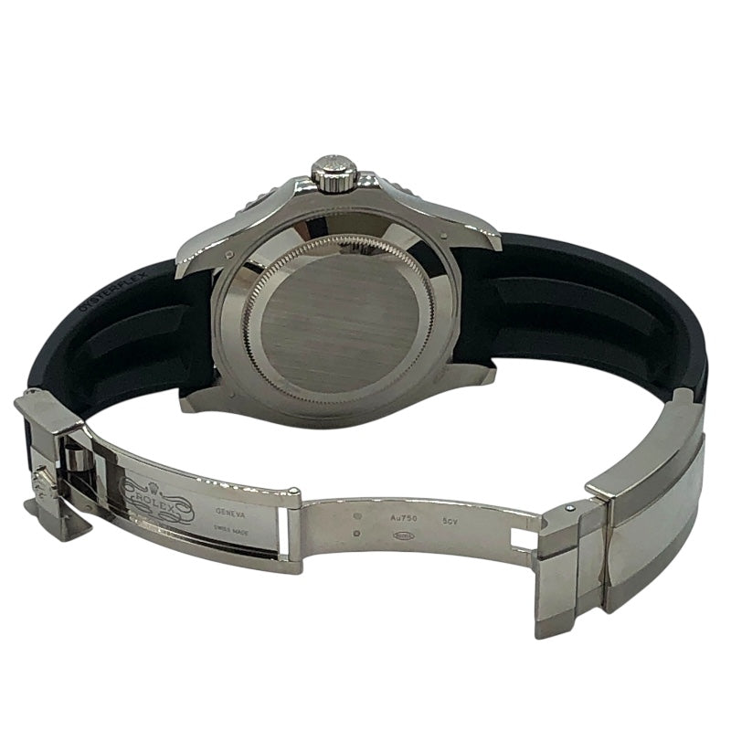 ロレックス ROLEX ヨットマスター42 226659 ブラック K18ホワイトゴールド G750WG メンズ 腕時計