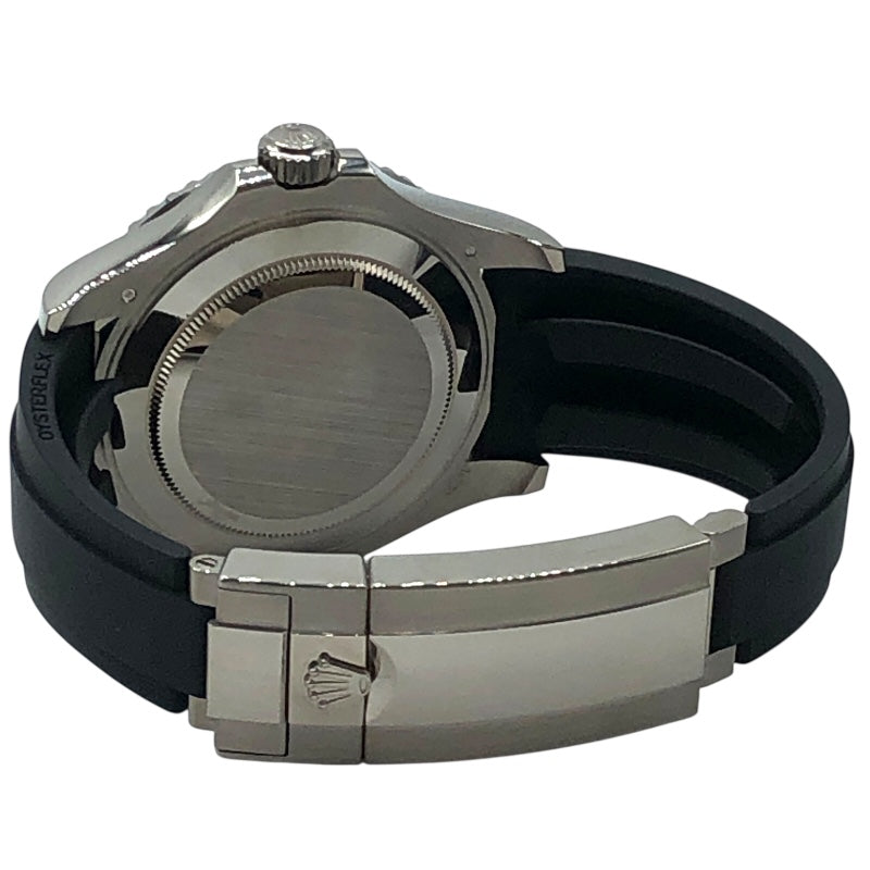 ロレックス ROLEX ヨットマスター42 226659 ブラック K18ホワイトゴールド G750WG メンズ 腕時計