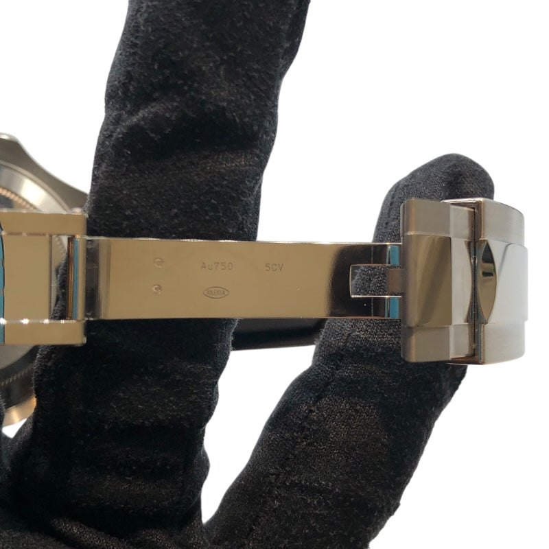 ロレックス ROLEX ヨットマスター42 226659 ブラック K18ホワイトゴールド G750WG メンズ 腕時計