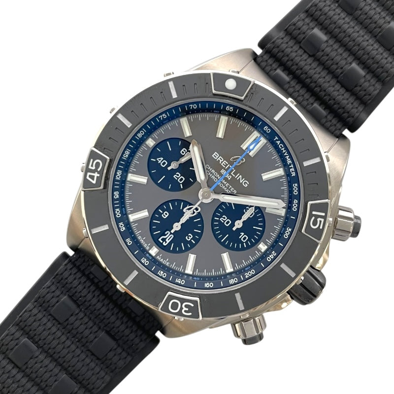 ブライトリング BREITLING スーパー クロノマット B01 44 EB0136 ブラック チタン/セラミック 自動巻き メンズ 腕時計