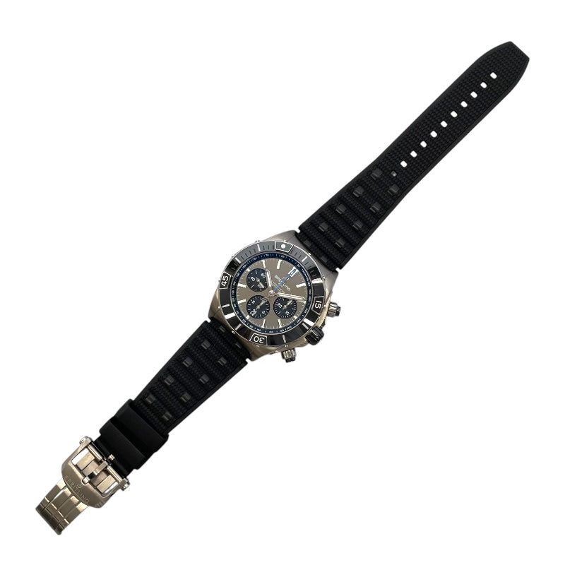 ブライトリング BREITLING スーパー クロノマット B01 44 EB0136 ブラック チタン/セラミック 自動巻き メンズ 腕時計