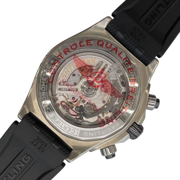 ブライトリング BREITLING スーパー クロノマット B01 44 EB0136 ブラック チタン/セラミック 自動巻き メンズ 腕時計
