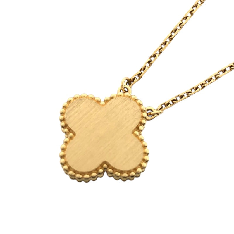 ヴァンクリーフ＆アーペル Van Cleef & Arpels ヴィンテージ アルハンブラ ネックレス  K18YG ジュエリー