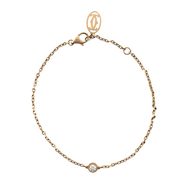 カルティエ Cartier ダムールブレスレットスモール K18PG ジュエリー
