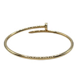 カルティエ Cartier ジュストアンクル ブレスレット SM K18YG ジュエリー