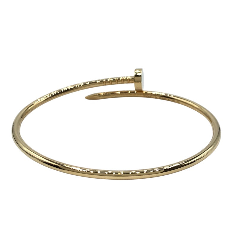 カルティエ Cartier ジュストアンクル ブレスレット SM K18YG ジュエリー