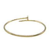 カルティエ Cartier ジュストアンクル ブレスレット SM K18YG ジュエリー