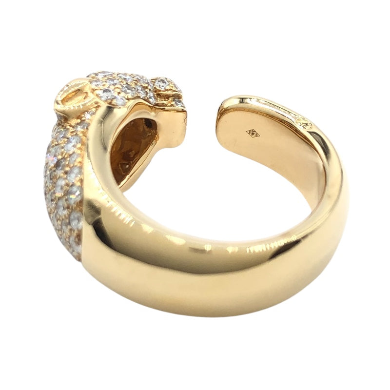 カルティエ Cartier パンテールドゥカルティエリングM K18YG ジュエリー