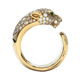 カルティエ Cartier パンテールドゥカルティエリングM K18YG ジュエリー