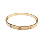 カルティエ Cartier ラブブレス 4Pダイヤ K18ピンクゴールド ジュエリー