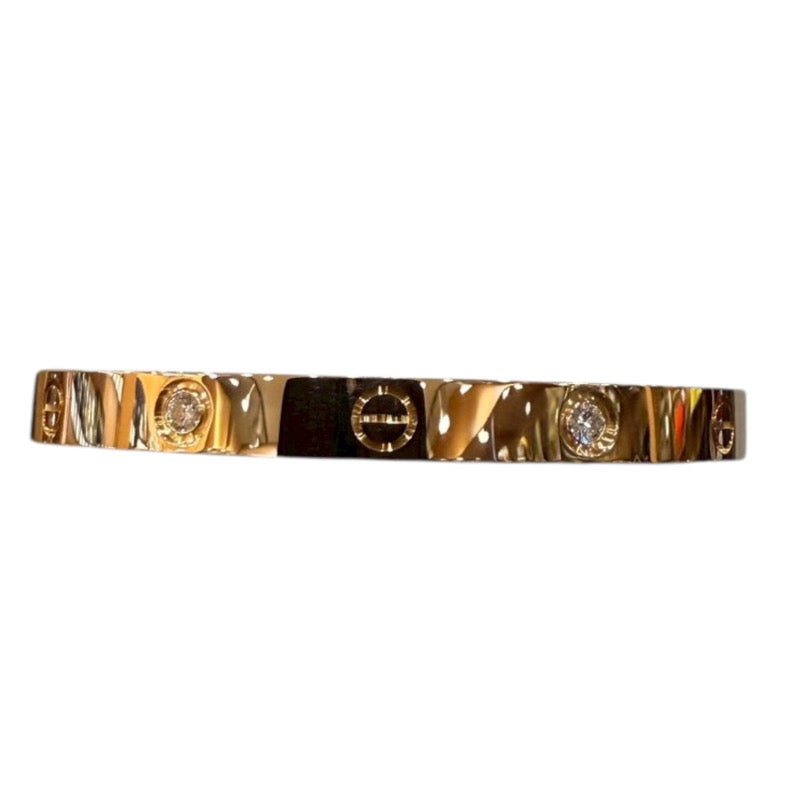 カルティエ Cartier ラブブレス 4Pダイヤ K18ピンクゴールド ジュエリー
