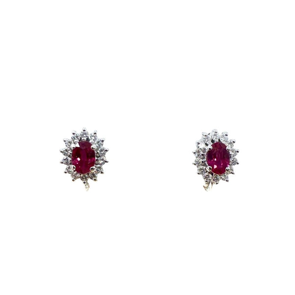 タサキ TASAKI ルビーイヤリング Pt900プラチナ ジュエリー
