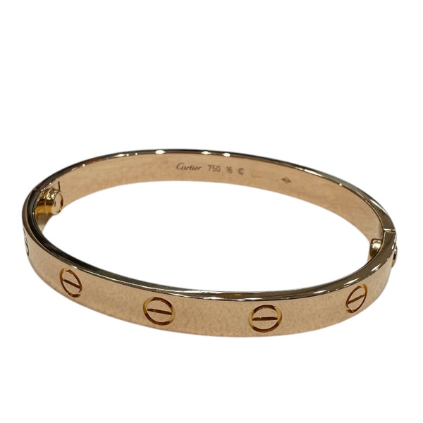 カルティエ Cartier ラブブレス 750PG ジュエリー