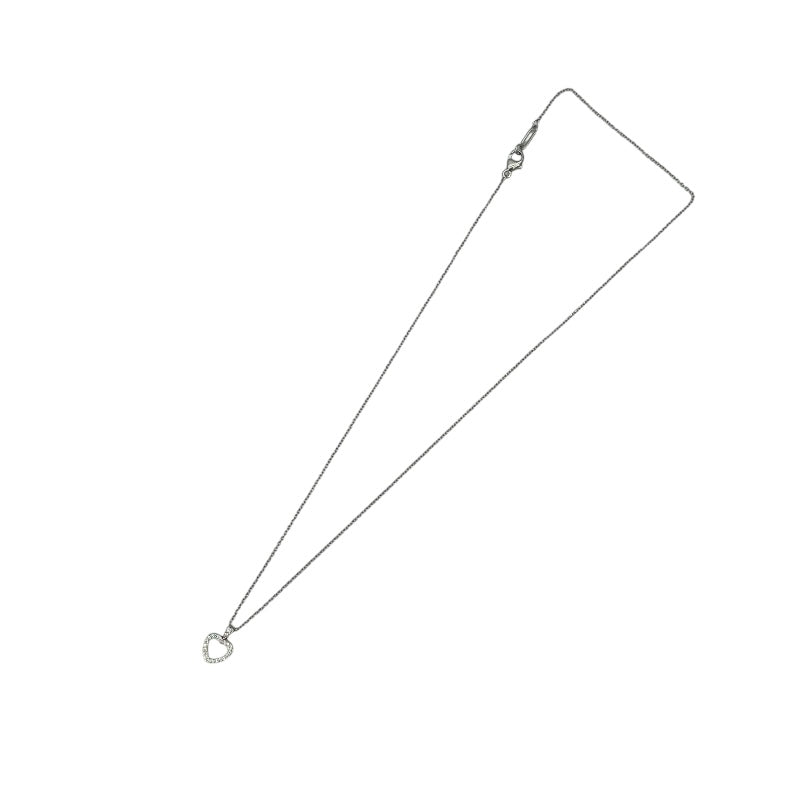 ティファニー TIFFANY＆CO メトロハートネックレス PT950・ダイヤモンド ジュエリー