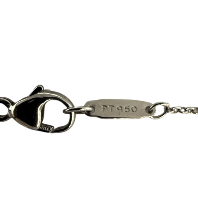ティファニー TIFFANY＆CO メトロハートネックレス PT950・ダイヤモンド ジュエリー