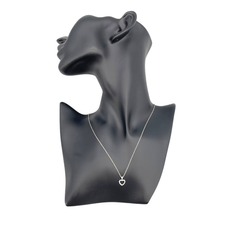 ティファニー TIFFANY＆CO メトロハートネックレス PT950・ダイヤモンド ジュエリー