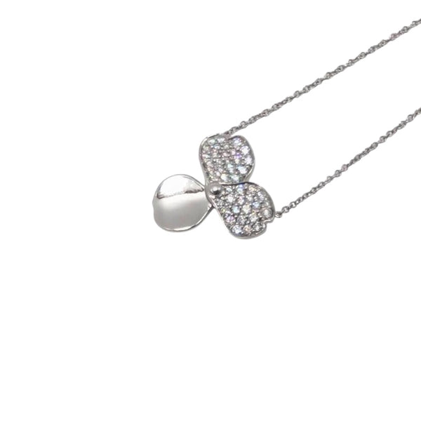 ティファニー TIFFANY＆CO ペーパーフラワー ネックレス Pt950 ジュエリー