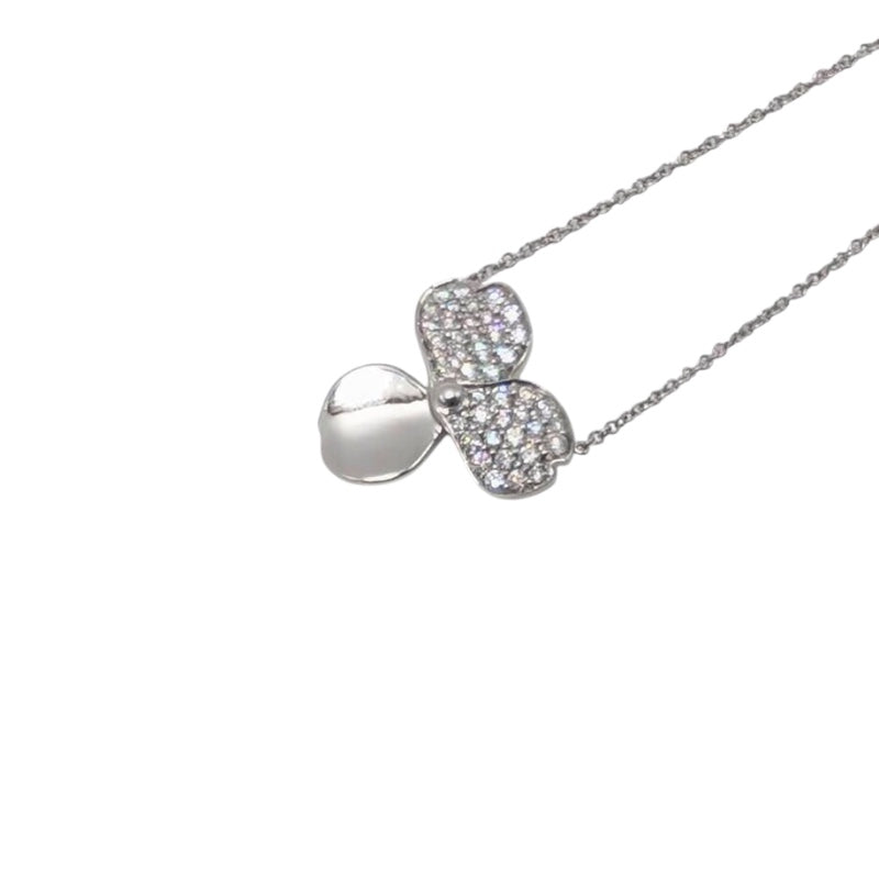 ティファニー TIFFANY＆CO ペーパーフラワー ネックレス Pt950 ジュエリー