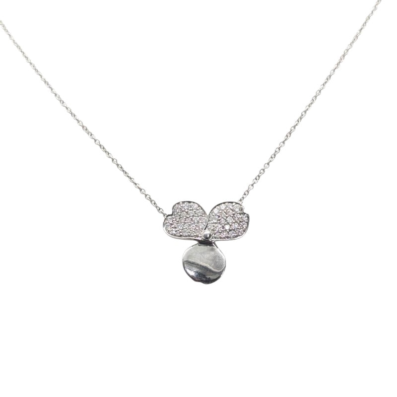 ティファニー TIFFANY＆CO ペーパーフラワー ネックレス Pt950 ジュエリー
