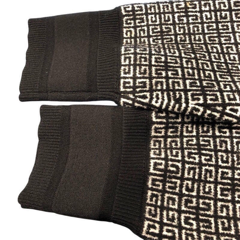 ジバンシィ GIVENCHY 総柄ニットセーター BM90H84Y9F ウール メンズ ニット