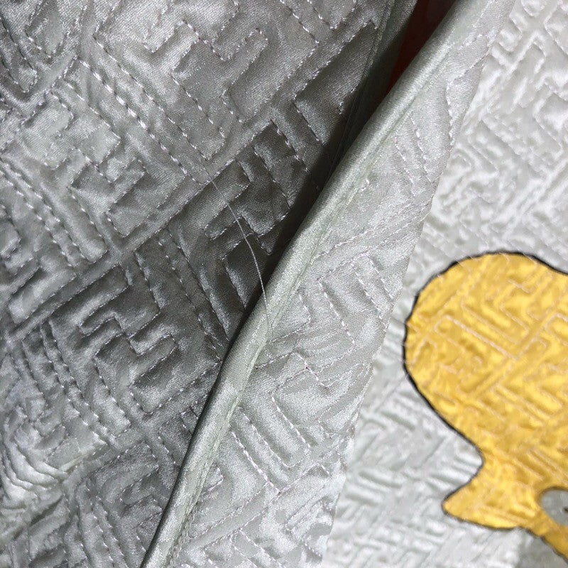 フェンディ FENDI FF総柄ステッチジャケット FJ7264 シルク レディース その他アウター
