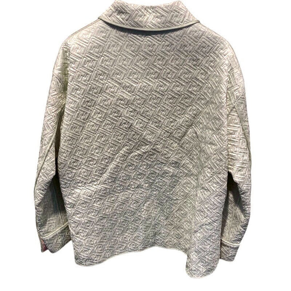 フェンディ FENDI FF総柄ステッチジャケット FJ7264 シルク レディース その他アウター