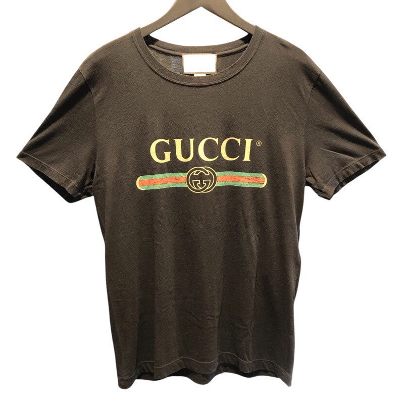 グッチ GUCCI ロゴプリントTシャツ 440103 コットン メンズ 半袖Ｔシャツ