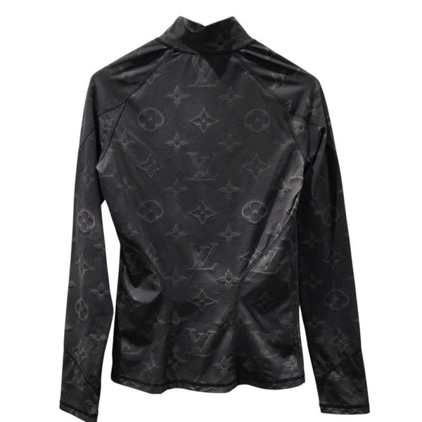 ルイ・ヴィトン LOUIS VUITTON 3Dモノグラムハーフジップトップス HKY23W ナイロン レディース 長袖シャツ