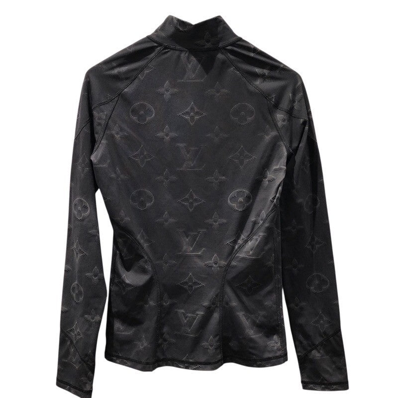 ルイ・ヴィトン LOUIS VUITTON 3Dモノグラムハーフジップトップス HKY23W ナイロン レディース 長袖シャツ