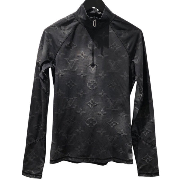 ルイ・ヴィトン LOUIS VUITTON 3Dモノグラムハーフジップトップス HKY23W ナイロン レディース 長袖シャツ