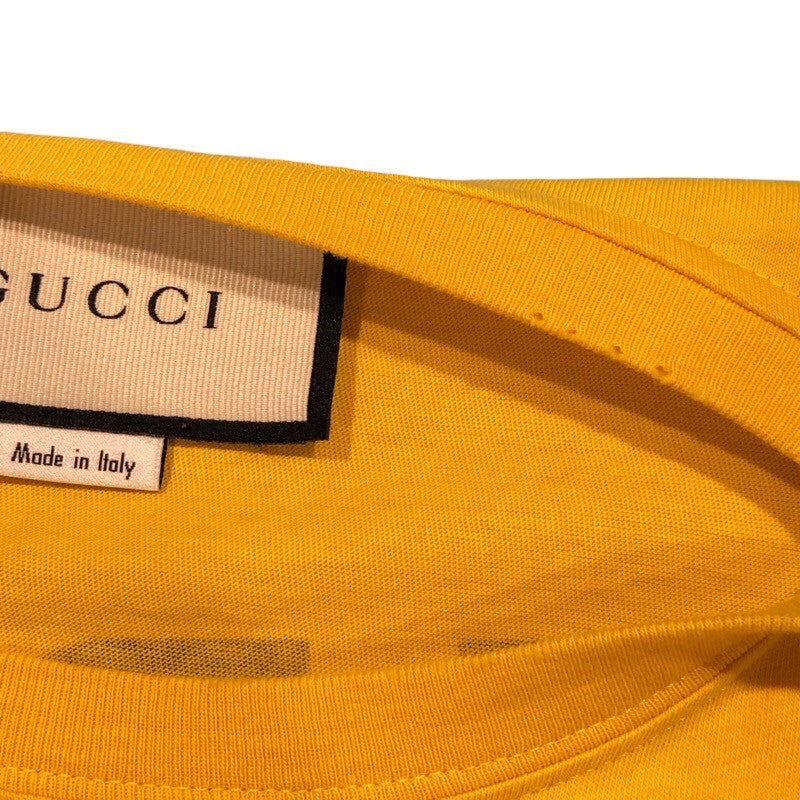 グッチ GUCCI プリントTシャツ 493117 コットン メンズ 半袖Ｔシャツ