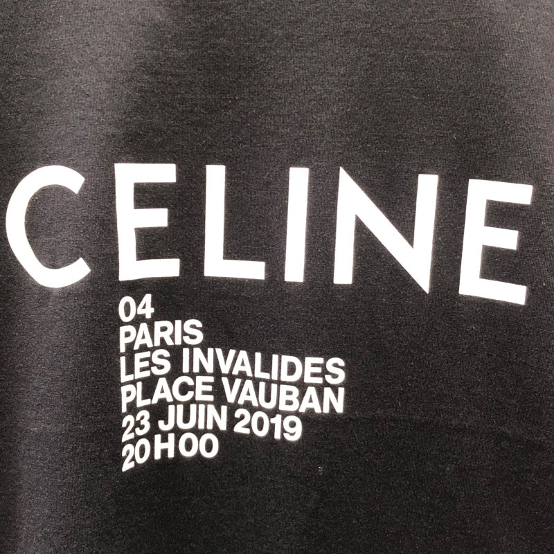 セリーヌ CELINE ロゴプリントTシャツ 2X308799I ブラック