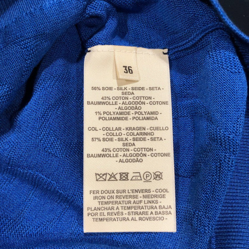 エルメス HERMES ナウサシェーヌダンクル柄ニットトップス 4E2649DC その他トップス レディース 中古 brand-td-store_00018547