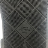 ルイ・ヴィトン LOUIS VUITTON マヤラインプラットフォームサンダル 1ACY36 ブラック×ゴールド レザージャケット レディース サンダル