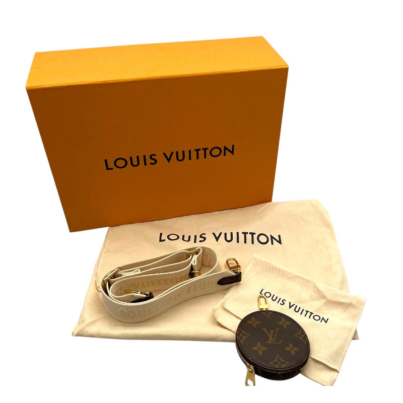 ルイ・ヴィトン LOUIS VUITTON オンザゴーPM M46373 ブラウン モノグラム・ジャイアント・リバース キャンバス レディース ハンドバッグ