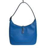 エルメス HERMES トリム31 □G刻 ブルー シルバー金具 クシュベル レディース ショルダーバッグ