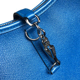 エルメス HERMES トリム31 □G刻 ブルー シルバー金具 クシュベル レディース ショルダーバッグ