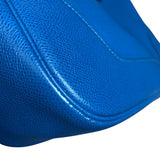 エルメス HERMES トリム31 □G刻 ブルー シルバー金具 クシュベル レディース ショルダーバッグ