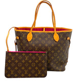 ルイ・ヴィトン LOUIS VUITTON ネヴァーフルMM M41178 ブラウン モノグラム・キャンバス レディース トートバッグ