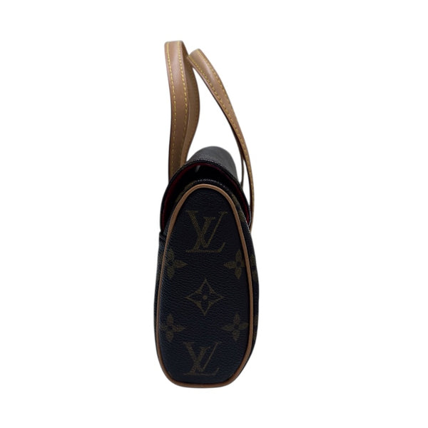 ルイ・ヴィトン LOUIS VUITTON ソナチネ モノグラム PVC レザー レディース ハンドバッグ