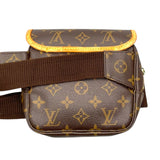 ルイ・ヴィトン LOUIS VUITTON バムバック・ボスフォール M40108 ブラウン モノグラム ユニセックス ウエストバッグ