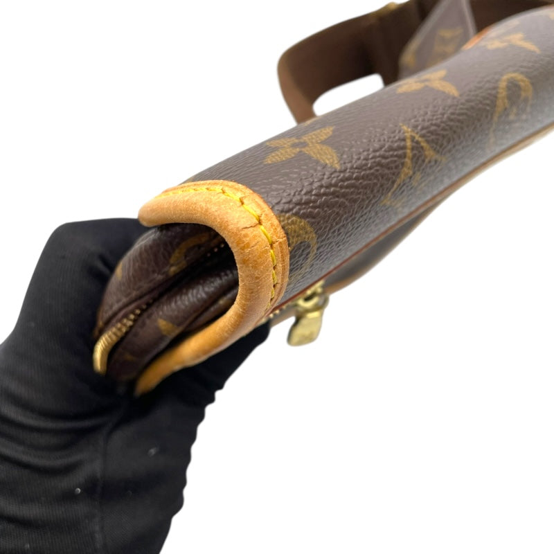 ルイ・ヴィトン LOUIS VUITTON バムバック・ボスフォール M40108 ブラウン モノグラム ユニセックス ウエストバッグ