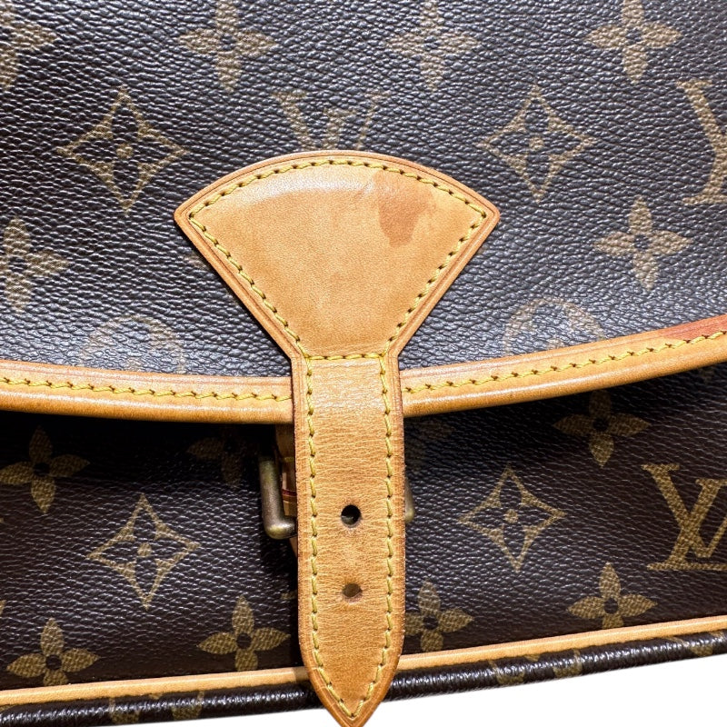 ルイ・ヴィトン LOUIS VUITTON ソローニュ モノグラム PVC/レザー レディース ショルダーバッグ