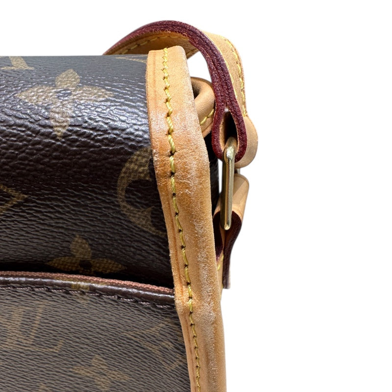 ルイ・ヴィトン LOUIS VUITTON ソローニュ モノグラム PVC/レザー レディース ショルダーバッグ