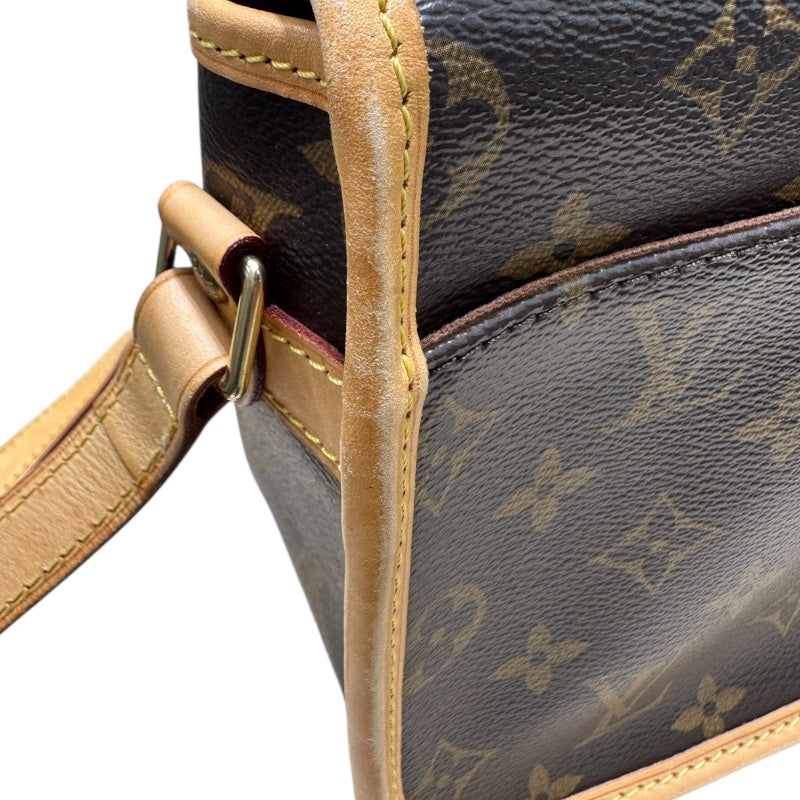 ルイ・ヴィトン LOUIS VUITTON ソローニュ モノグラム PVC/レザー レディース ショルダーバッグ