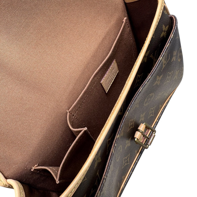 ルイ・ヴィトン LOUIS VUITTON ソローニュ モノグラム PVC/レザー レディース ショルダーバッグ